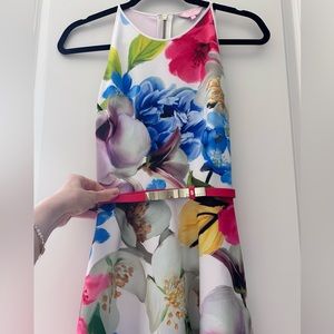 Ted Baker Dress Floral Size 1
